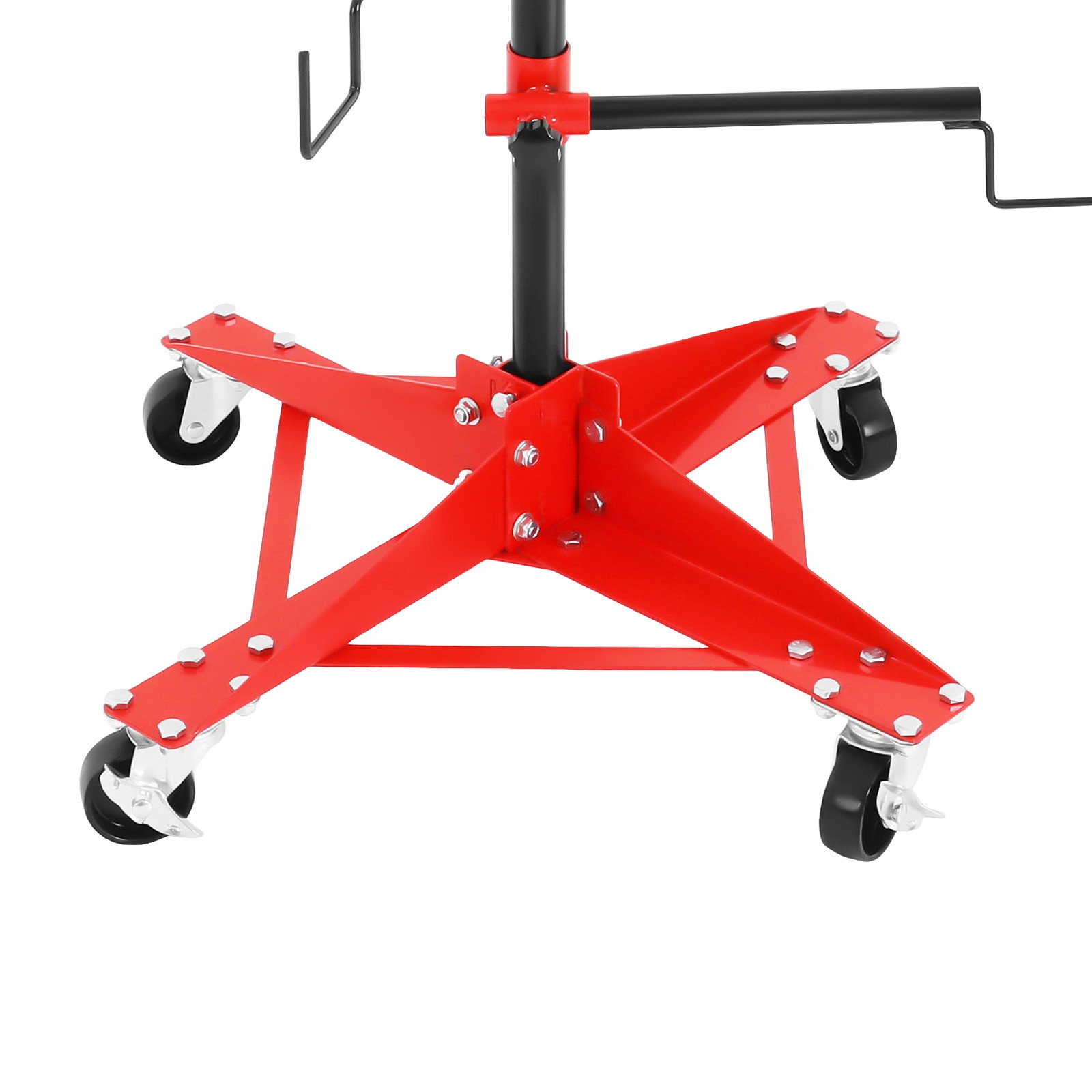 48" Rotating Bumper Hanger Stand Painting Car Repair Rack Tree Auto Body Shop