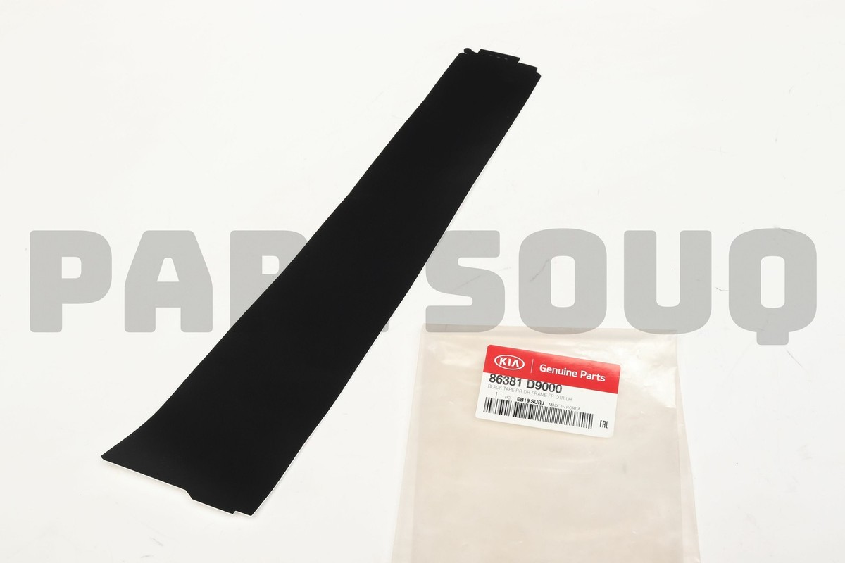 86381D9000 Genuine Hyundai / KIA BLACK TAPE-RR DR FRAME FR OTR | eBay