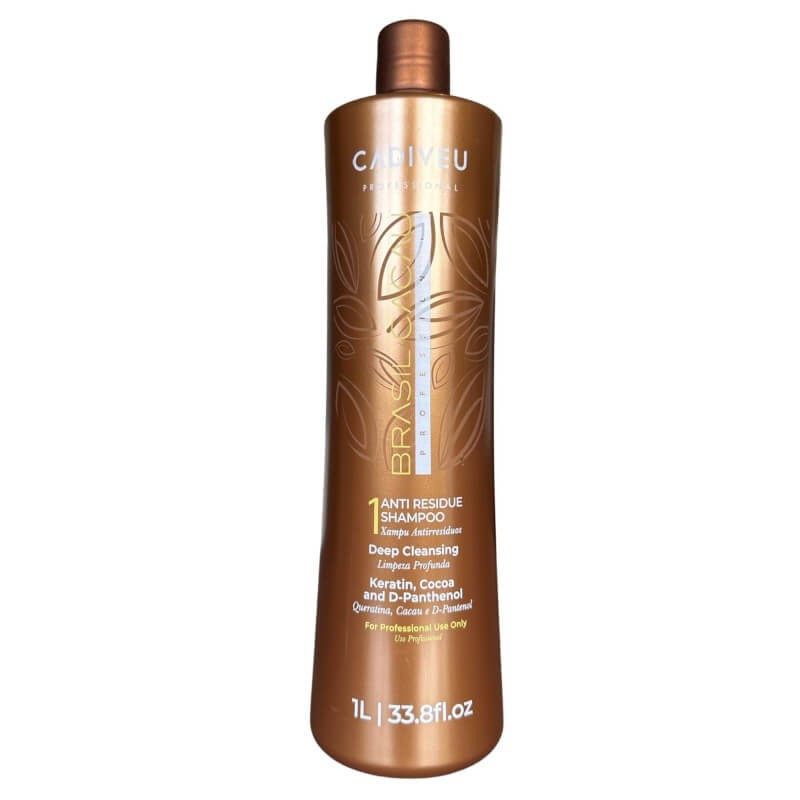 Shampooing clarifiant Brasil Cacau Cadiveu N° 1 de 1 L pour laver en profondeur