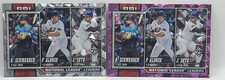 2026 Topps Series 1 #11 National League HR Leaders Pink /Silver Diamante Foil