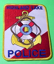 HIGHLAND LAKE  ALABAMA  SCUBA DIVER  SEARCH AND RESCUE  SAR  5" PATCH