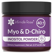 Intimate Rose Myo-inositol & D-Chiro Inositol Powder - 40:1 Ratio - Made in USA
