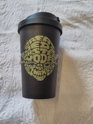 Star wars coffee to go becher Yoda schwarz 400 ml doppelwandig Thermobecher