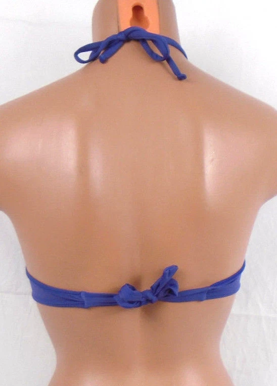 Sauvage Luxe Purple Ring Underwire Halter Tube Top Bikini Small/X-Small Item 81L - Image 3 of 3