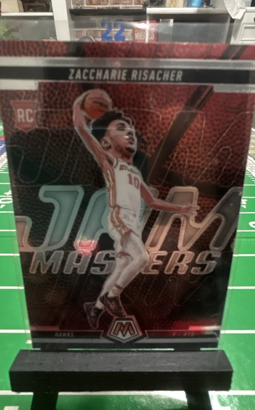 2024-25 Panini Mosaic - Jam Masters Zaccharie Risacher #8 Mosaic Prizm (RC)