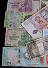World Foreign currency 10 *small and Large Bank Notes* lot F349 — photo 5