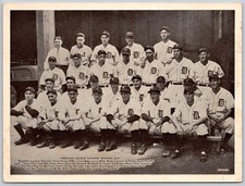 1936 R311 Glossy Finish 1934 Detroit Tigers Baseball Premium Photo