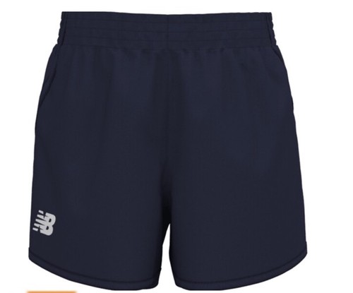 New Balance Girls Youth Power Shorts with Liner Black or Blue NWT - Picture 2 of 4