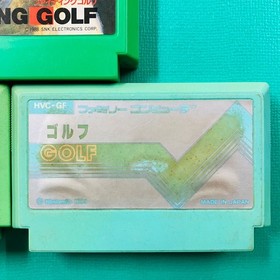 [Set of 3] Famicom FIGHTING GOLF Fighting Golf Golf Club Birdie Rush Golf FC