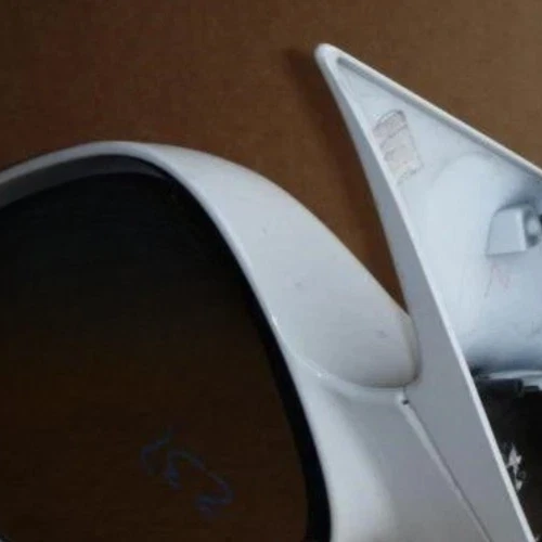 2002-2007 Buick Rendezvous Left Driver LH Side View Power Mirror Door White Oem - Image 4 of 4