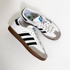 Adidas Samba OG Sneakers Cloud White Black Little Kids Size 12