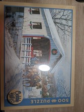 Cobble Hill 500 Piece Jigsaw Puzzle Winter Co...