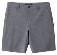 O'Neill Reserve Heather 19" Hybrid Shorts - Heather Grey - New