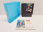 Disney's The Little Mermaid NES Nintendo Cart Manual Hard Case Tested Authentic