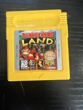 Donkey Kong Land (Nintendo Game Boy, 1995) Authentic - New Save Battery