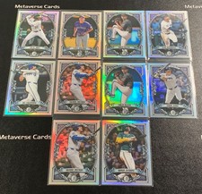 2026 Bowman Chrome Sterling Stats Freddie Freeman Roman Anthony RC Lot*10