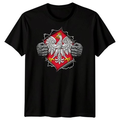 Polnischer Adler Polen Länder Herren T-Shirt National Emblem