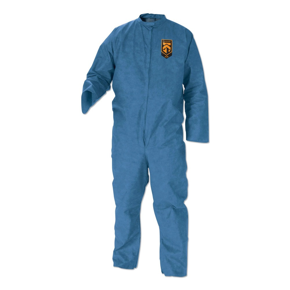KleenGuard 58535 A20 Particle-Pro Zip Coveralls - 2XL, Blue (24/Carton) New