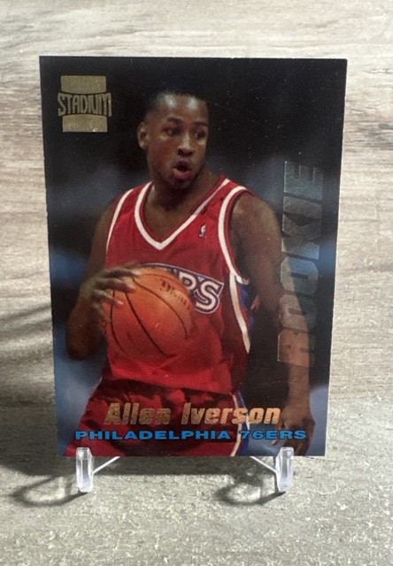 1996-97 Topps Stadium Club - Rookies Series 1 Allen Iverson #R1 (RC)