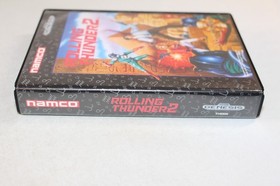 Rolling Thunder 2 Sega Genesis Complete CIB! Very Good Condition! RARE!
