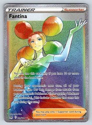 Fantina 206/196 Lost Origin Secret Rare Rainbow Full Art