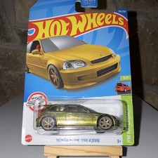 HW Hatchbacks '99 Honda Civic Type R EK9 1:64 Gold super t hunt Not a custom 