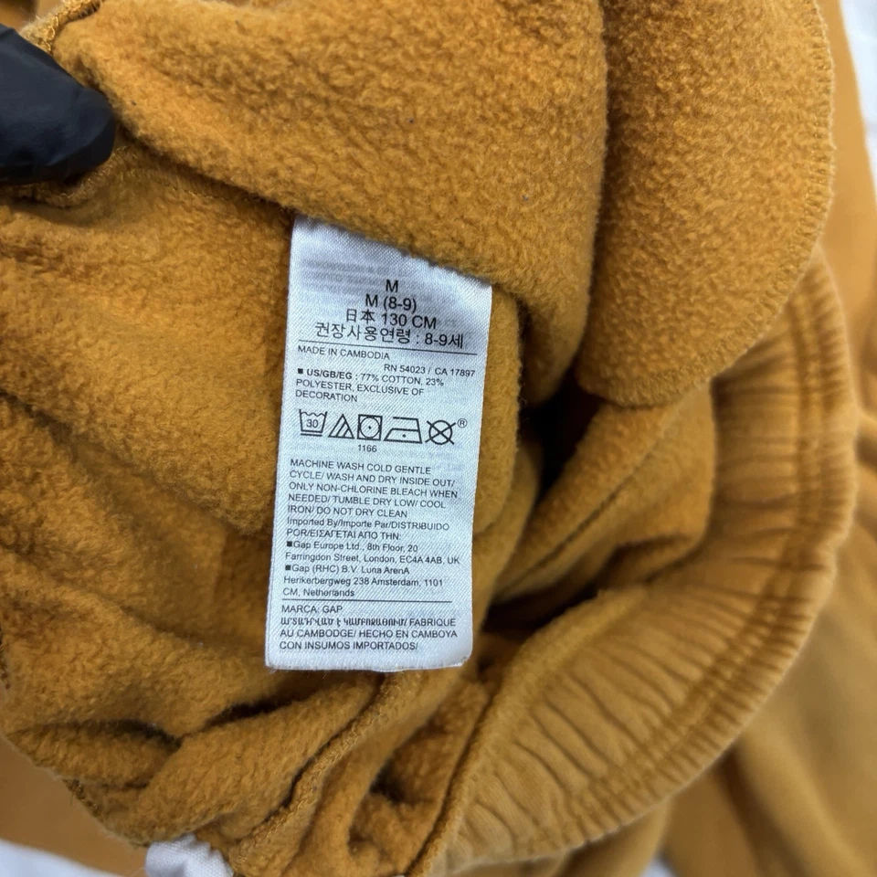 Sudadera Gap Kids Amarilla Niño’s M Foto 3 de 3