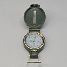 Vintage Engineer Lensatic Compass Made in Taiwan