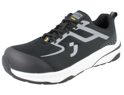 SAFETY JOGGER Freedom Herren extra breite Sicherheitssneaker S1PS schwarz