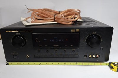 Marantz SR5200 6.1Ch 90W AV Surround Receiver w/Box Remote Manual Bundle B2