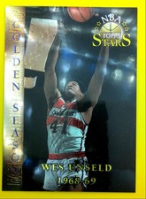 1996 Topps Nba Stars Golden Season #96 Wes Unseld - Baltimore Bullets - HOF