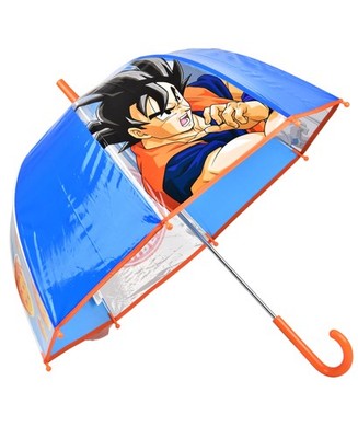 Dragon Ball Regenschirm -  Stockregenschirm für Kinder - Son Goku Glockenschirm 