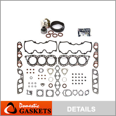 Head Gasket Set Timing Belt Kit Fit 95-98 Nissan Quest Mercury 3.0 SOHC VG30E