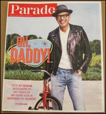 6/19/2016 Parade Newspaper Jeff Goldblum Independence Day: Resurgence 6/19/2016 Parade Newspaper Jeff Goldblum Independence Day: Resurgence