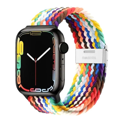 Nylon Sport Loop Armband für Apple Watch Series 10 9 8 7 6 5 4 3 2 SE + Ultra