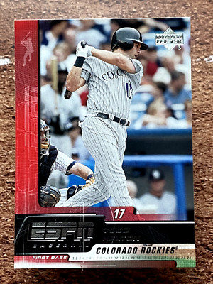 Todd Helton 2005 Upper Deck ESPN #30 Colorado Rockies