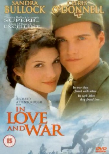 In Love And War (DVD) Sandra Bullock Chris O'Donnell Mackenzie Astin R2 New