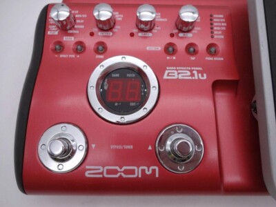 【B2.1u】 ベース　エフェクツペダル　おまけ付き B2.1u Bass Effects Pedal | Zoom