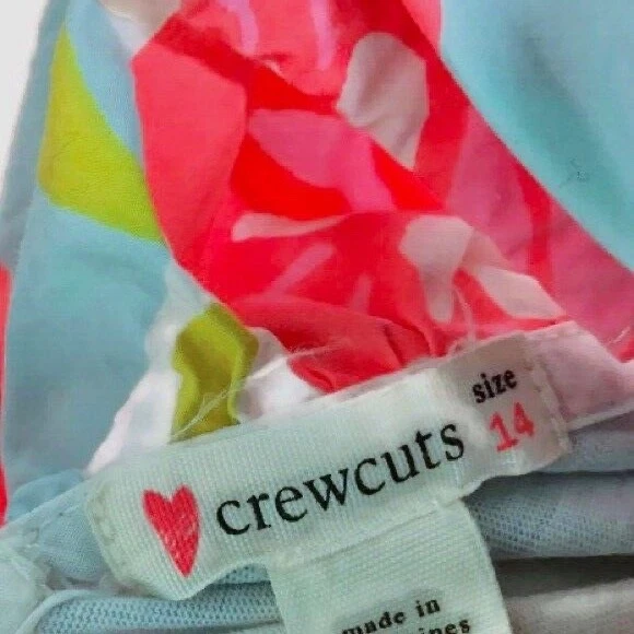 Crewcuts Girls' Sleeveless Floral Print Top Size 14 - Image 4 of 4