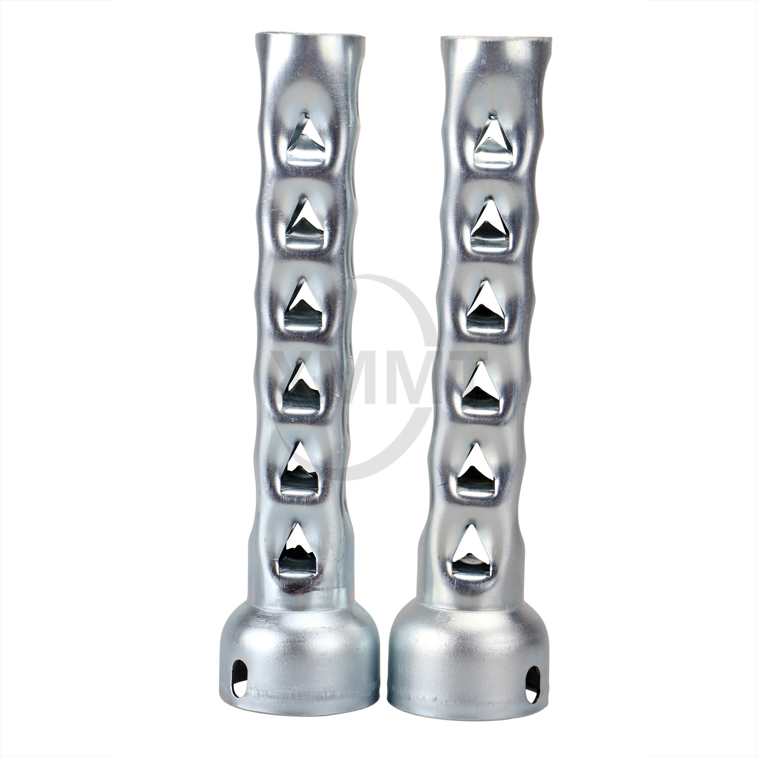 2X Baffles Exhaust Muffler 2" OD Straight Drag Pipes For Harley FLHR