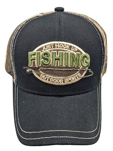Wigens Unisex Quilted Black Baseball Cap Hat 58cm ~7 1/4  display picture 2