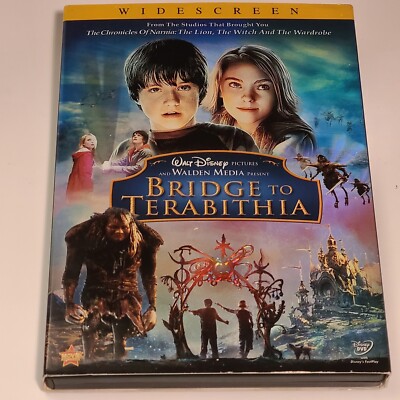 Bridge to Terabithia Widescreen Edition DVD Very Good W Slipcover 