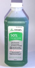 Wintergreen Isopropyl Rubbing Alcohol 50 ,16oz blt,First Aid Antiseptic-SHIP24HR
