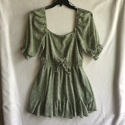 slim fit dress slacks Kaebrie Sleeveless Mini Dress-Green/Pink main image 1