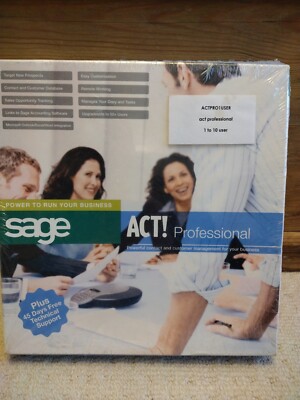 Sage Act Professional 2005 ACTPRO1USER *VERSIEGELT* SIEHE BESCHREIBUNG 