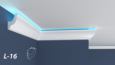 Coving Cornice Moulding Led Type Xps Material For Wall & Ceiling Not Plaster L16