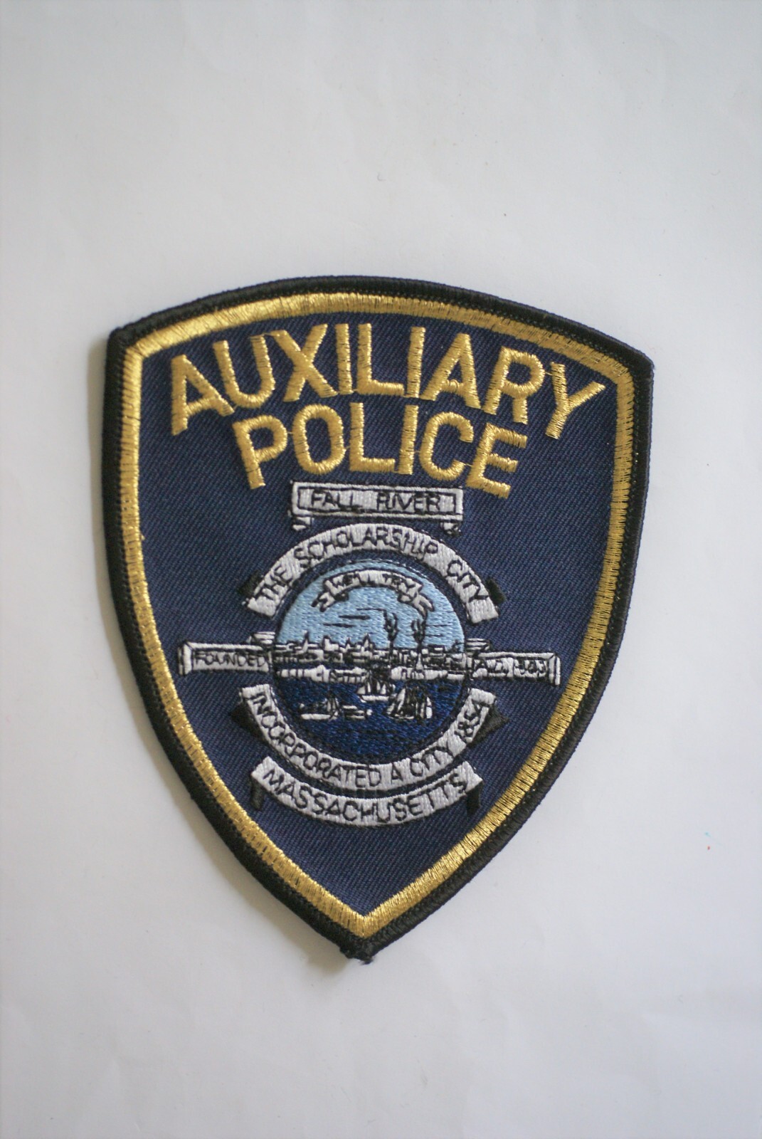 Fall River Auxiliary Police patch, Massachusetts eBay