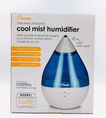 Crane Filter Free Ultrasonic Cool Mist 
