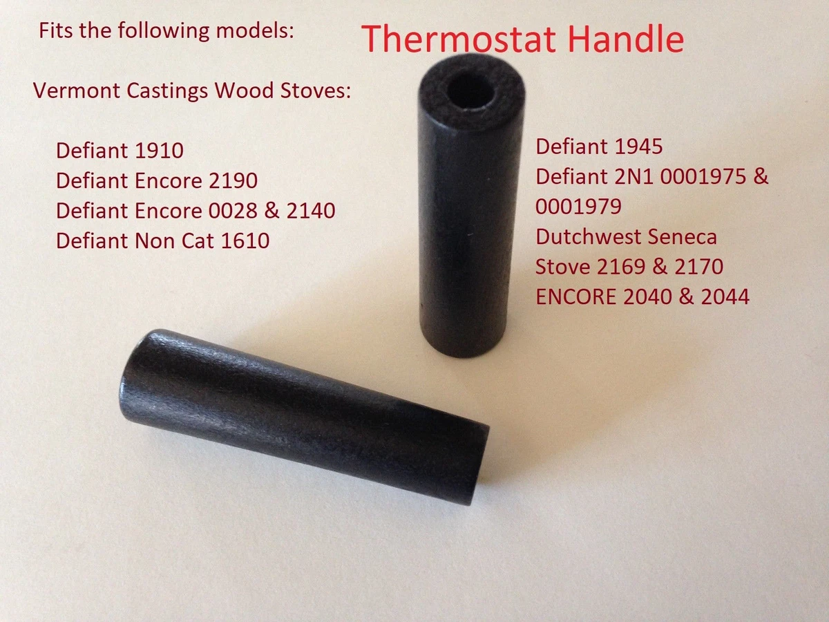 1 VERMONT CASTINGS BLACK MAPLE Thermostat Handle REPLACEMENT 1600660 | eBay