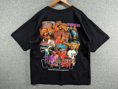 Marino Morwood Kanye West Graphic All Over Print Rap Hip Hop T